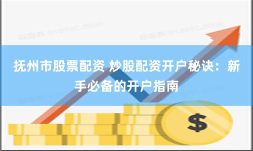 抚州市股票配资 炒股配资开户秘诀:新手必备的开户指南