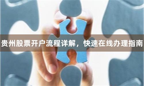 贵州股票开户流程详解，快速在线办理指南