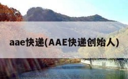 aae快递(AAE快递创始人)