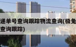 极兔快递单号查询跟踪物流查询(极兔快递快递单号查询跟踪)