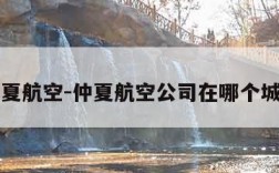 仲夏航空-仲夏航空公司在哪个城市