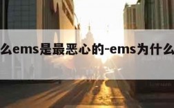 为什么ems是最恶心的-ems为什么最安全